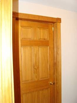 Nice trim and doors
