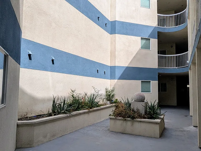 Central Courtyard next to unit.
