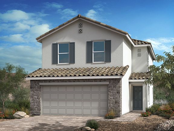 Exterior B with optional stone