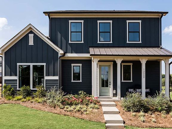 Mayes Hall Plan 4 Model Home Exterior Style A