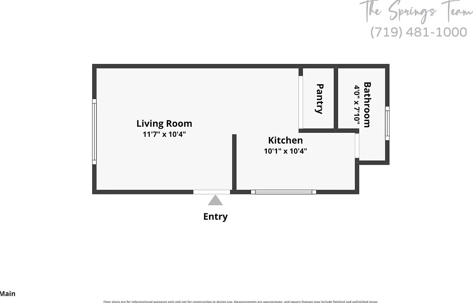 Cozy Studio Apartment With A/C On The Westside — Photo 3