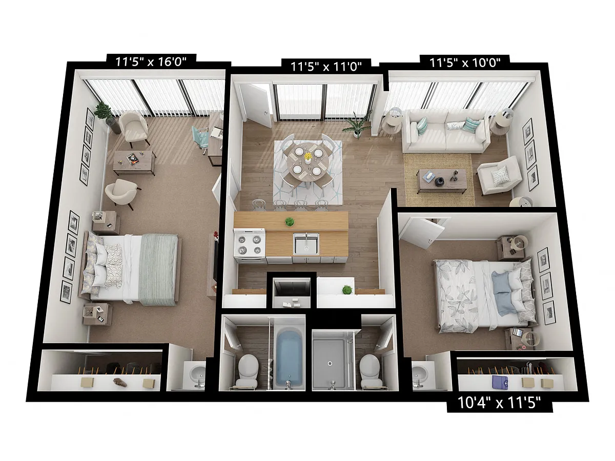 Floor plan St. Andrews