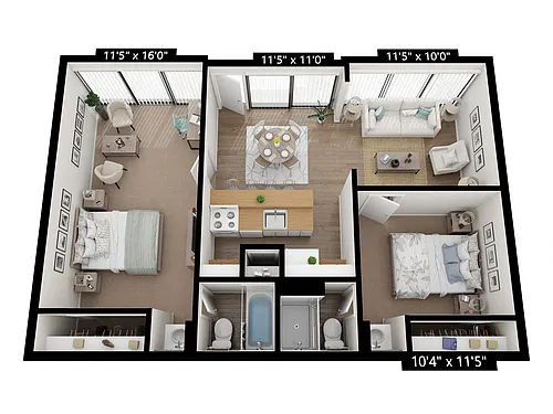 Floor plan St. Andrews