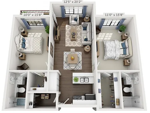 Floor plan B1