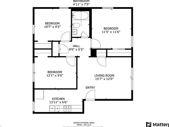 2nd image of 109 Kent Ter #C