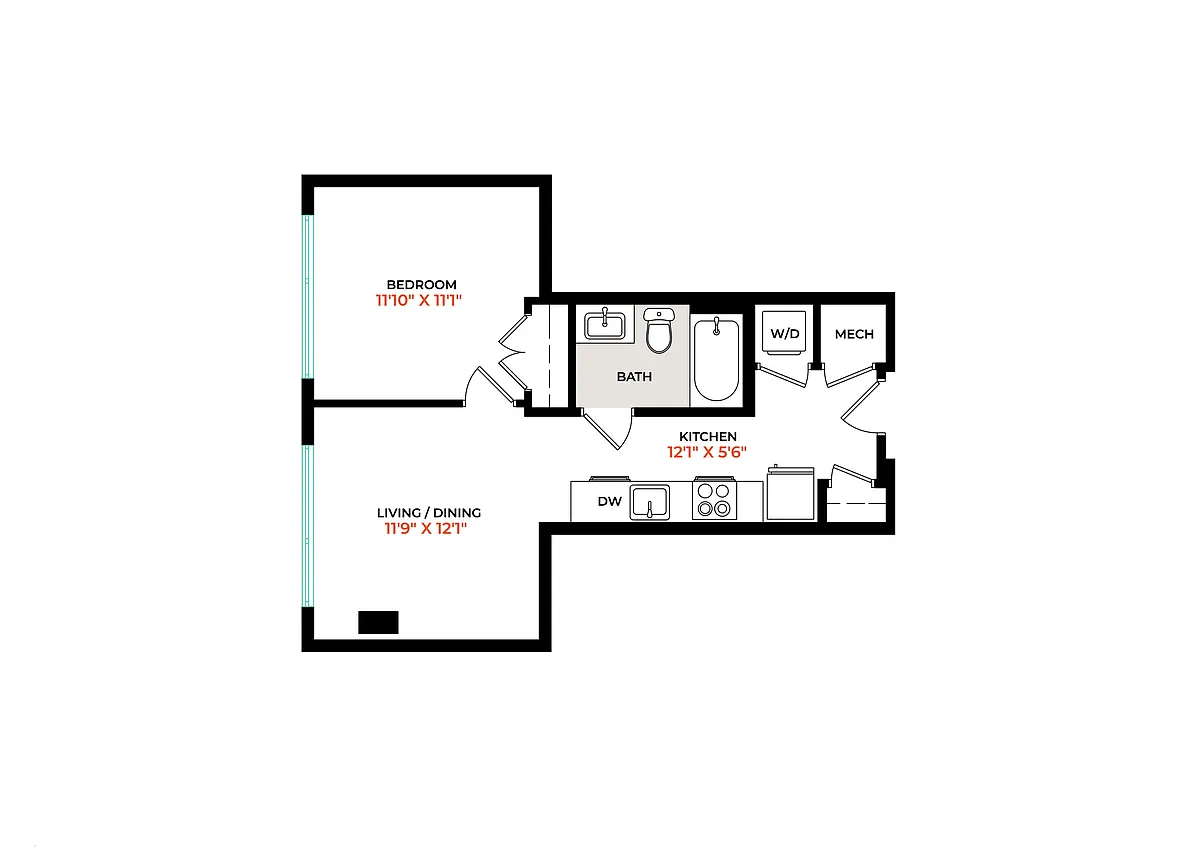 Floor plan A1A