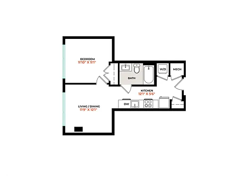 Floor plan A1A