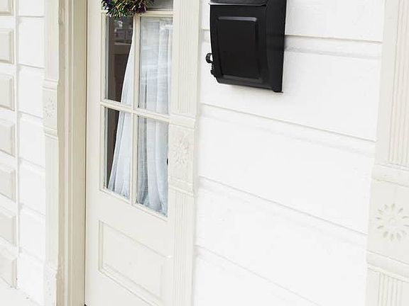 Entrance to rental unit
