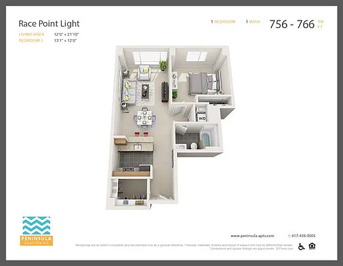 Floor plan Race Point Light