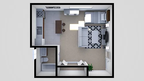 Floor plan Studio