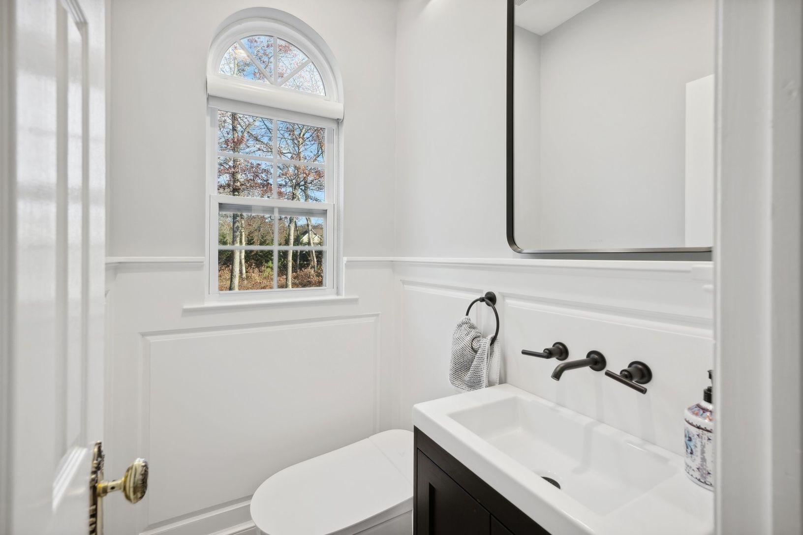  Downstairs Updated Half Bathroom 