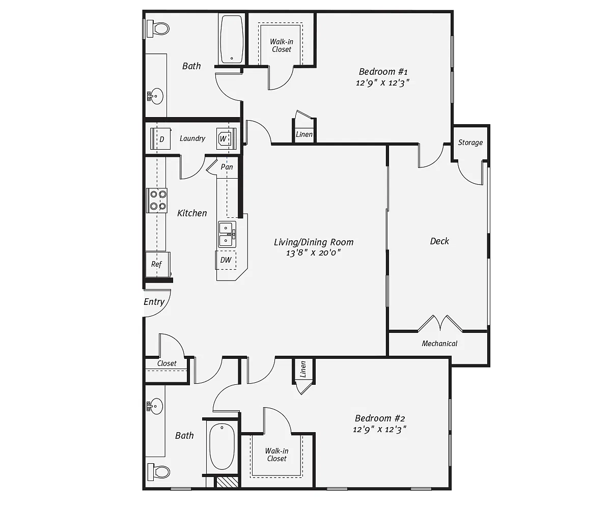 Floor plan B6