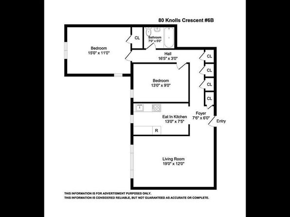 80 Knolls Cres APT 6B, Bronx, NY 10463