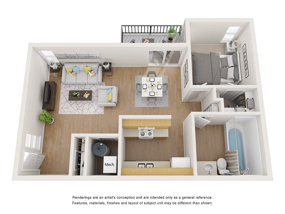 Floor plan A1