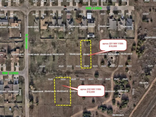 221 NW 119th St Lot 37 & 38, Oklahoma City, OK 73114