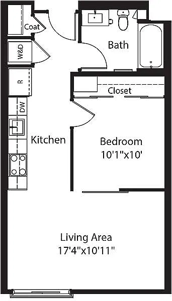 Floor plan A03