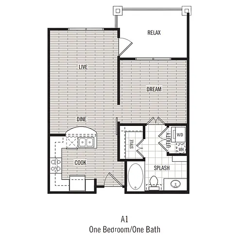 Floor plan A1-60