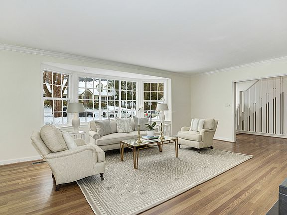 Large, sun-filled living room