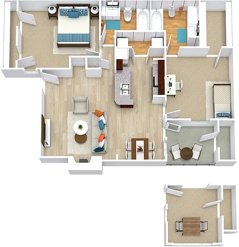 Floor plan B1