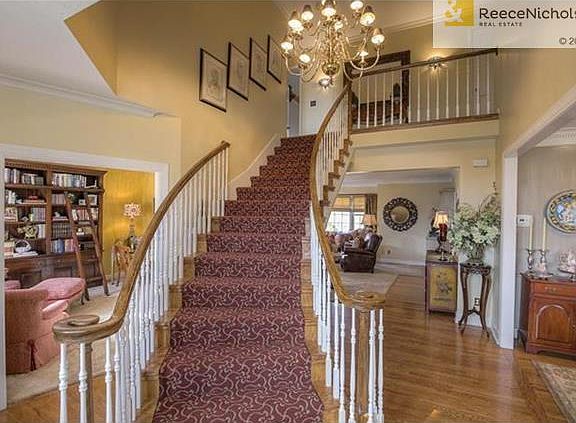 Grand entry allows you to access either the study or the dining room and living areas