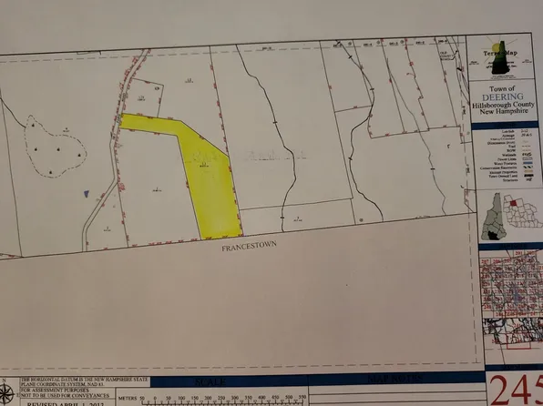 Map 245 lot 1-1 Sky Farm Road, Deering, NH 03234-4