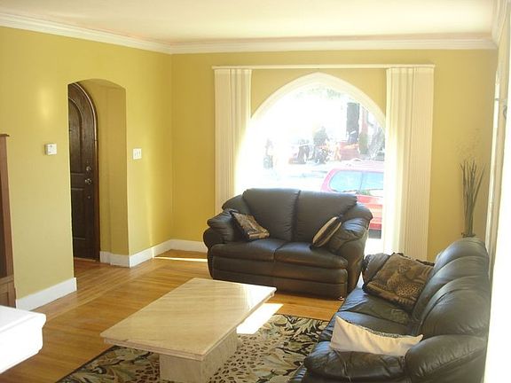 Living room window view