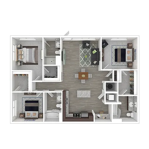 Floor plan Trento