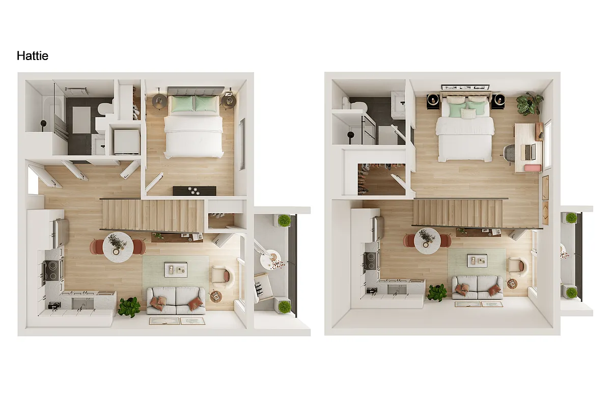 Floor plan Hattie