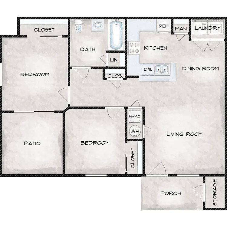 Floor plan B