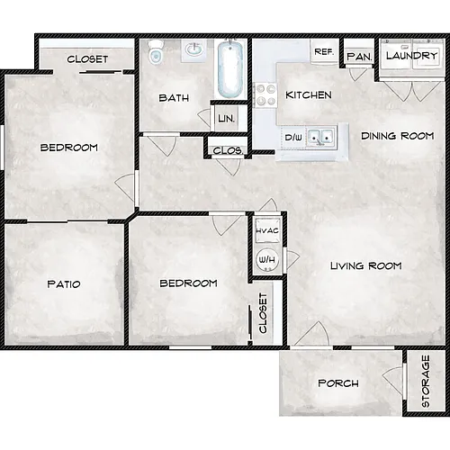 Floor plan B