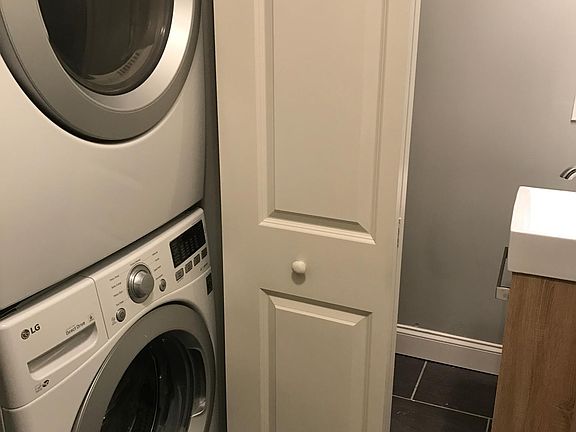 2nd floor powder room and laundry