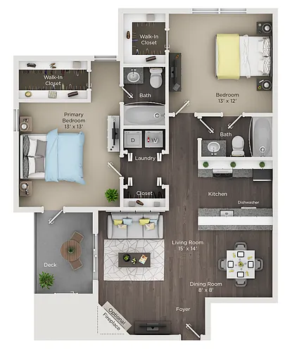 Floor plan C1R