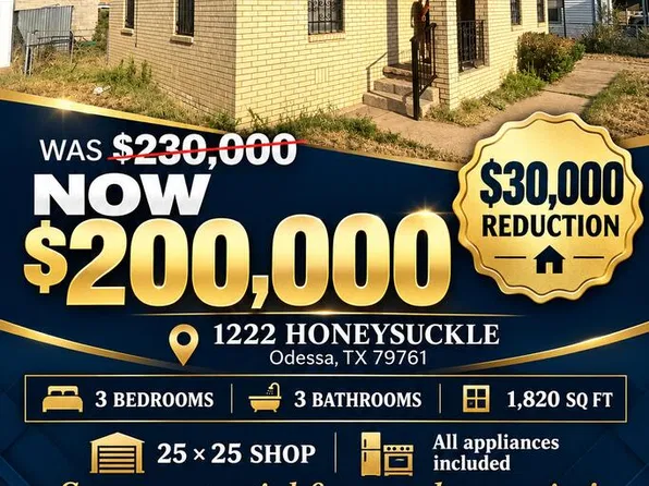 1222 Honeysuckle Ave, Odessa, TX 79761