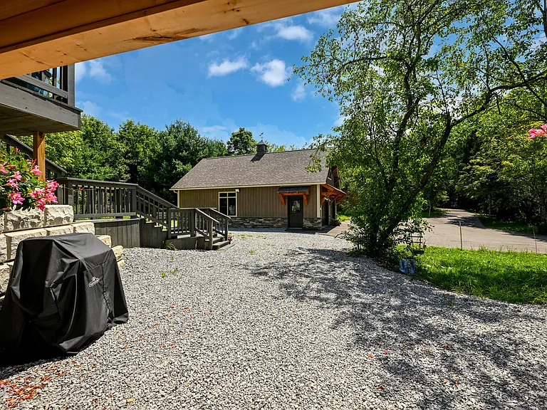 Natural Gas Grille and covered Patio Area for our guests.