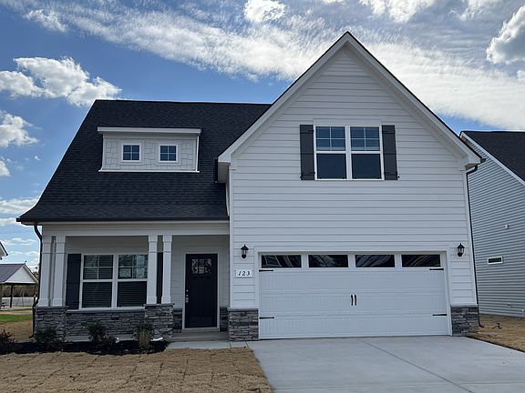New 3 2.5 2 car garage, Primary bedroom and laundry on 1st floor, Powder bath, Two large bedrooms u