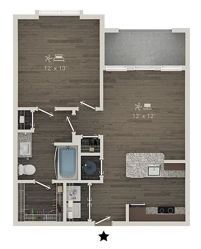 Floor plan A1