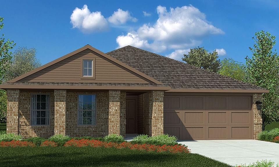 Front Elevation-D.R. Horton''s Bellvue Floor plan Elevation C-All Home and community information, including pricing, included features, terms, availability and amenities, are subject to change at any time without notice or obligation. All Drawings, pictures, photographs, video, square footages, floor plans, elevations, features, colors and sizes are approximate for illustration purposes only and will vary from the homes as built.