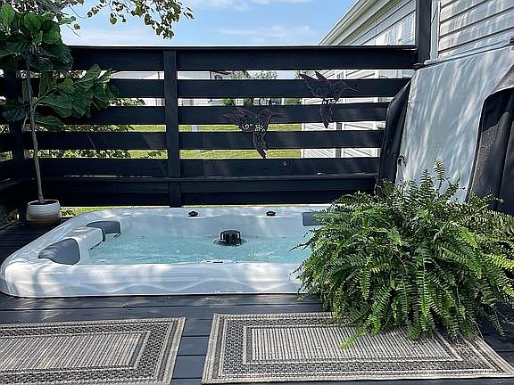 Hot tub (18 mo old)