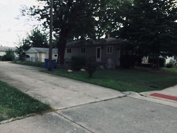 Side view of property 