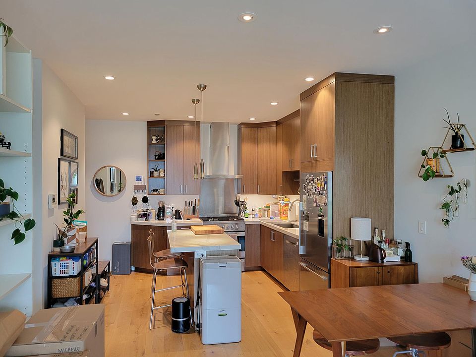 Kitchen w/ Custom Cabinetry and Designer Appliances.