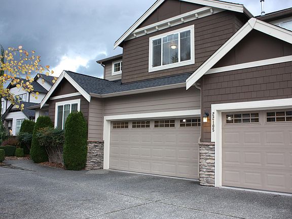 3 car garage with built-in storage.