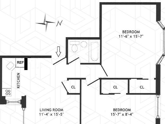 2nd image of 112 W 72nd St APT 5A