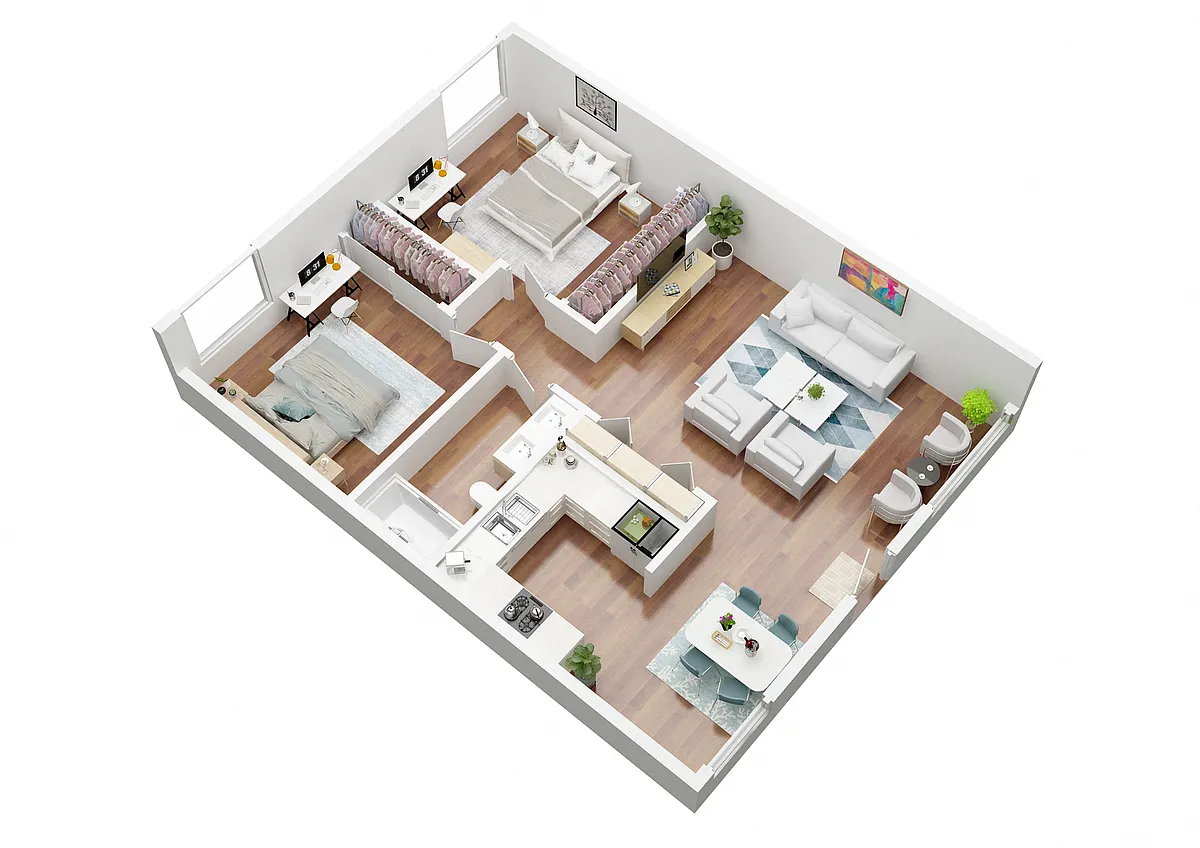 Floor plan Antigua