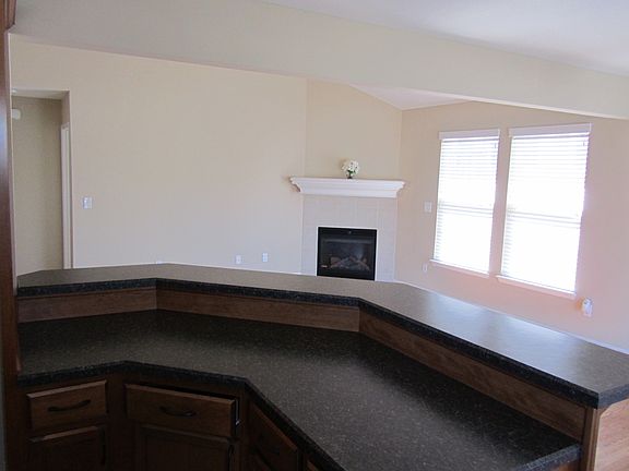 Looking out from the kitchen. TV goes best on that wall.