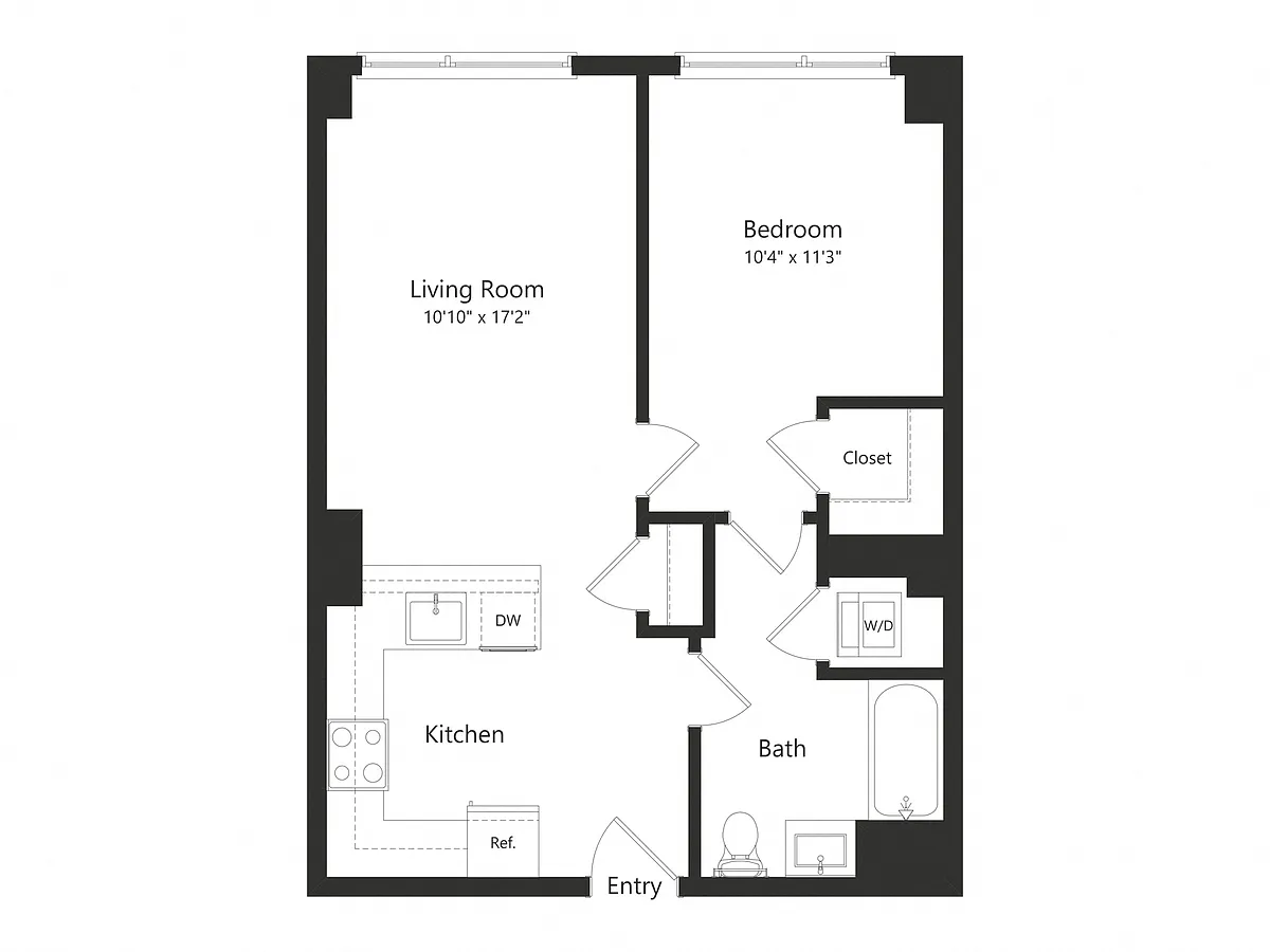 Floor plan A1