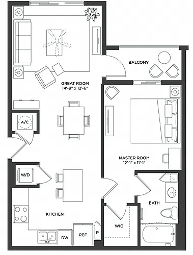 Floor plan BOUGAINVILLEA