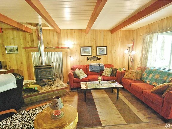 Wood stove is main source of heat.  A buyer could add wall heaters or wall heat/AC unit if needed.  