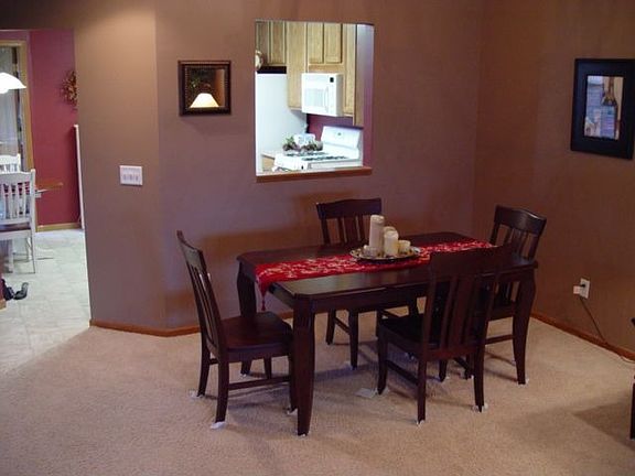 Dining Room with view of the Kitchen