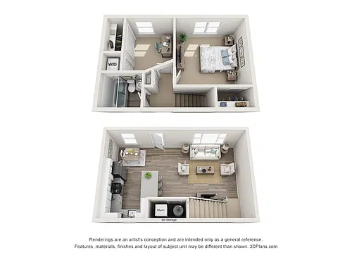 Floor plan Newport with Den