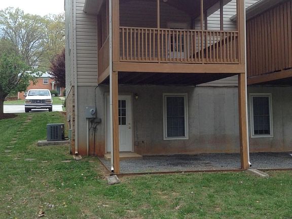 Porch from yard